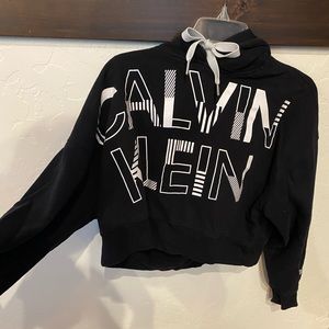 stylish Calvin Klein hoodie.